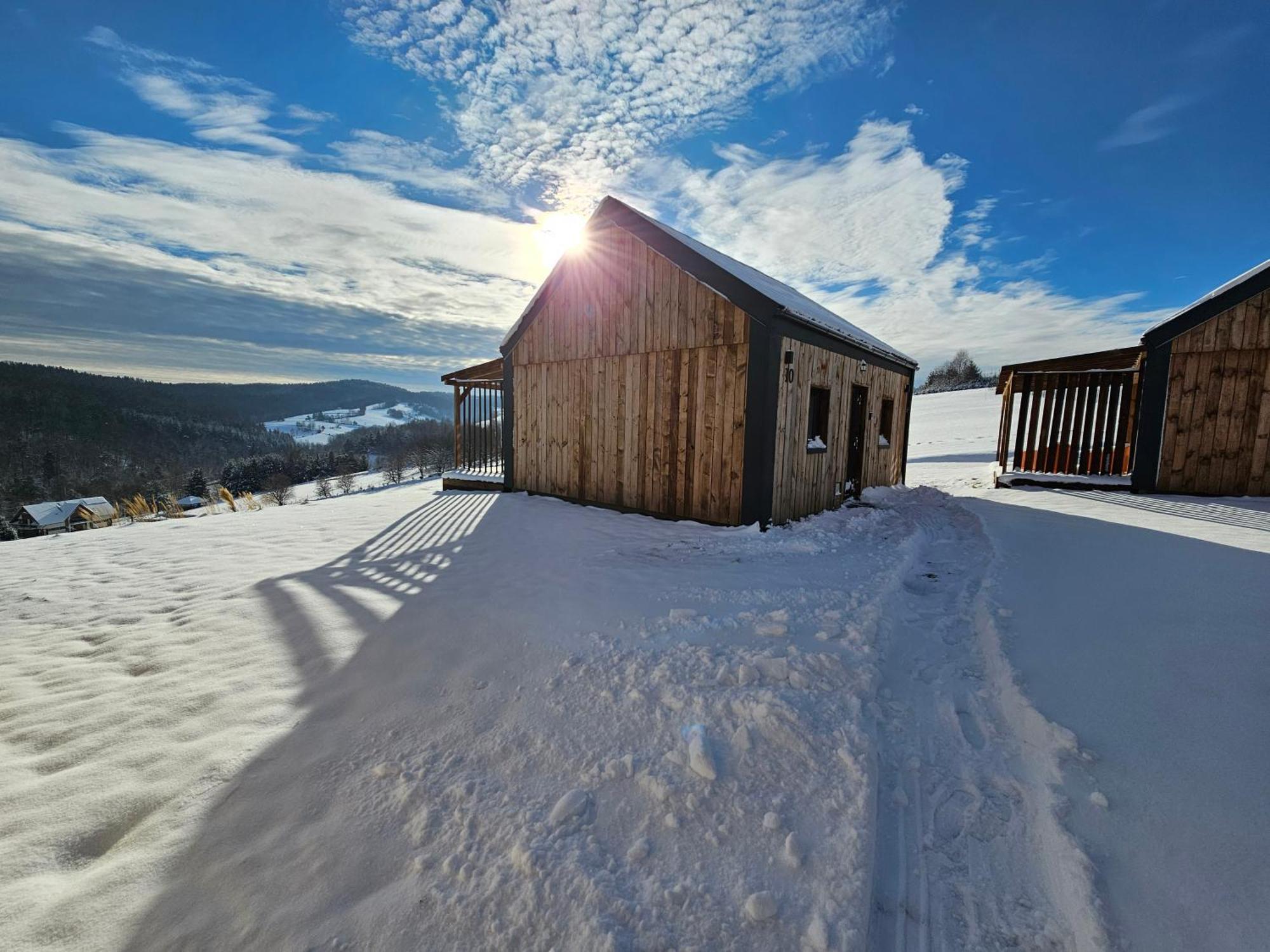 Chata W Bieszczadzie Apartamenty I Domki Z Sauna Bieszczady Polańczyk Exterior foto