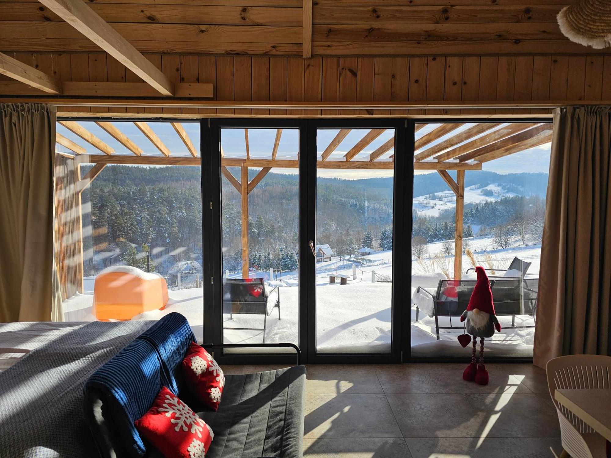 Chata W Bieszczadzie Apartamenty I Domki Z Sauna Bieszczady Polańczyk Exterior foto
