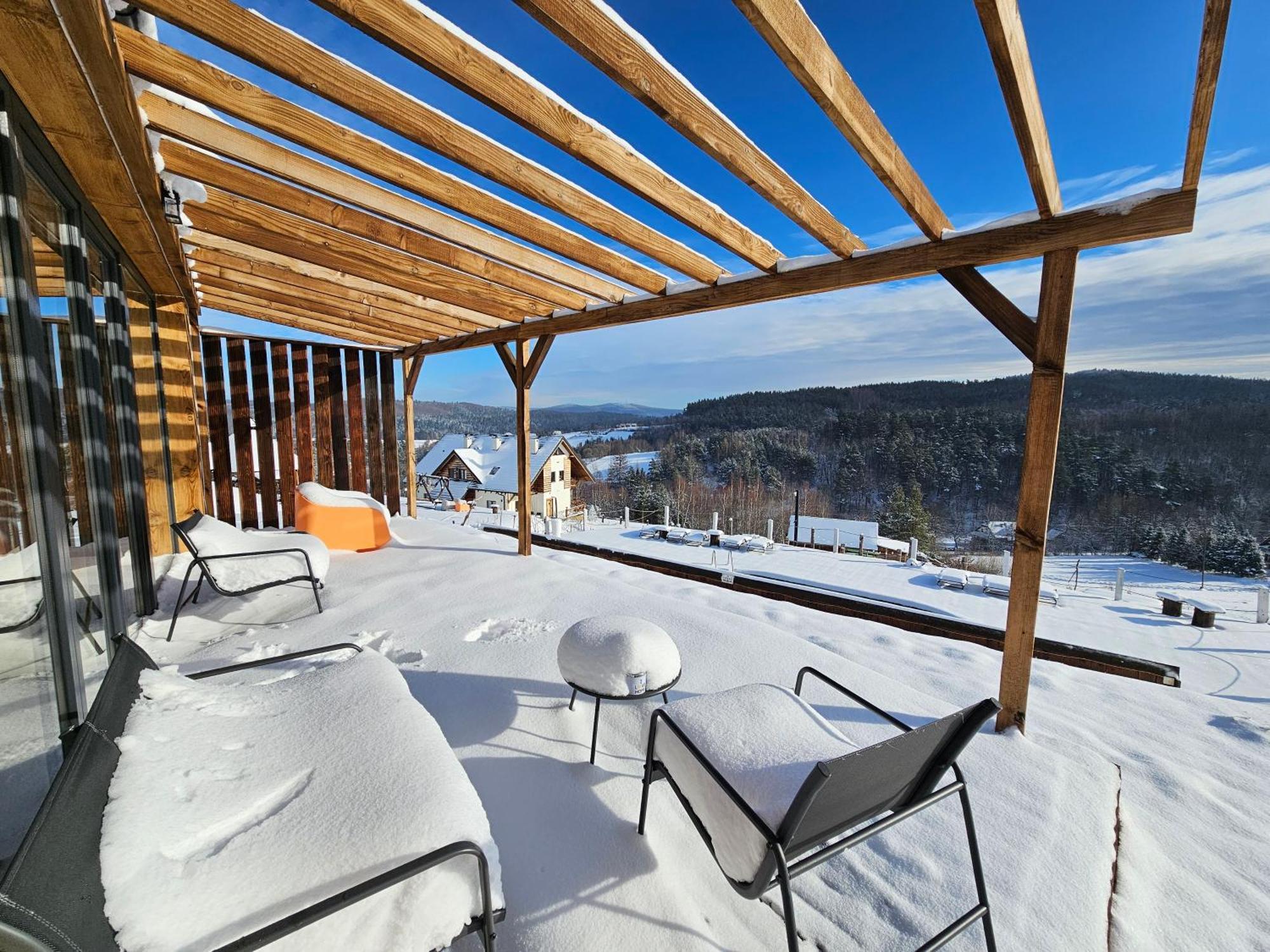 Chata W Bieszczadzie Apartamenty I Domki Z Sauna Bieszczady Polańczyk Exterior foto