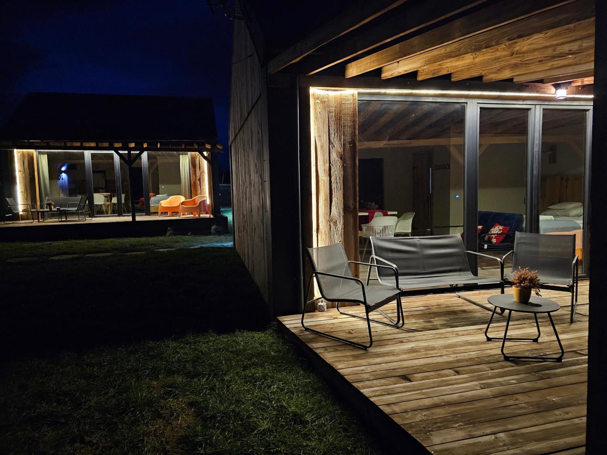 Chata W Bieszczadzie Apartamenty I Domki Z Sauna Bieszczady Polańczyk Exterior foto